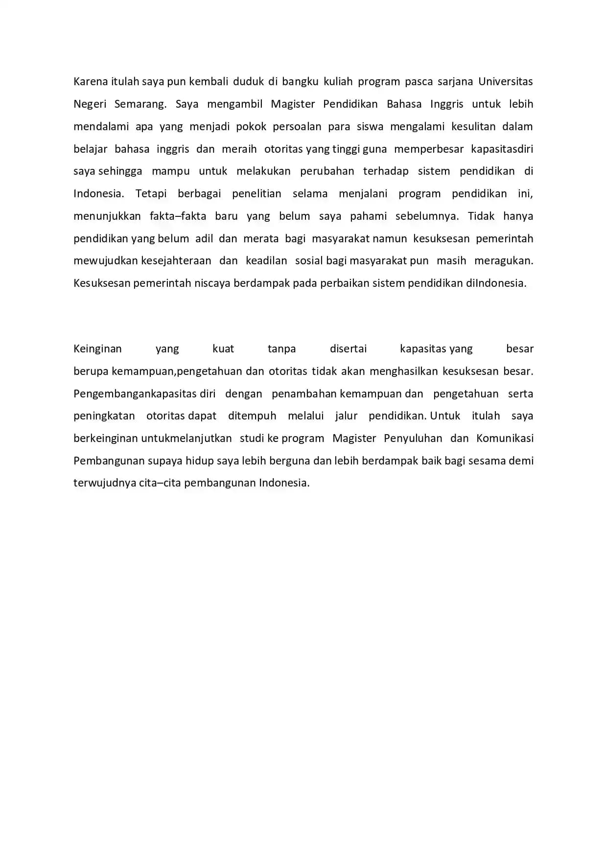 10 Contoh Essay Beasiswa LPDP, BSI, Unggulan, dan Luar Negeri Lainnya
