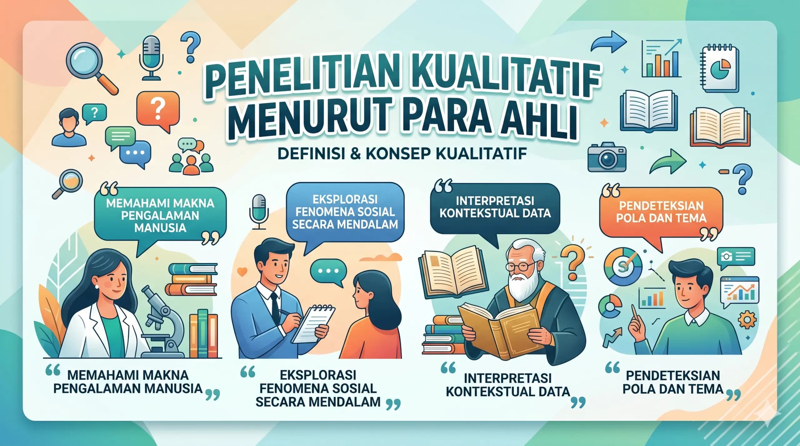 15 Tujuan Penelitian Kualitatif yang Wajib Diketahui Peneliti dan Mahasiswa