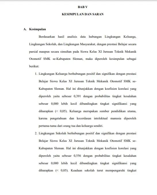 10+ Contoh Kesimpulan Makalah, Laporan, Skripsi & Cara Buatnya
